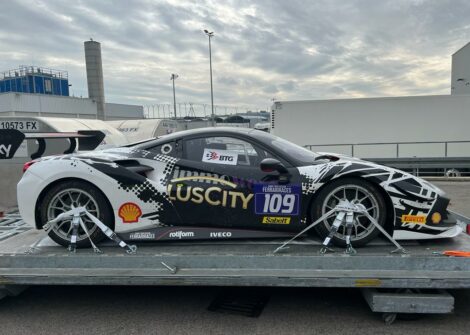 Ferrari F488 von Wien nach Dubai